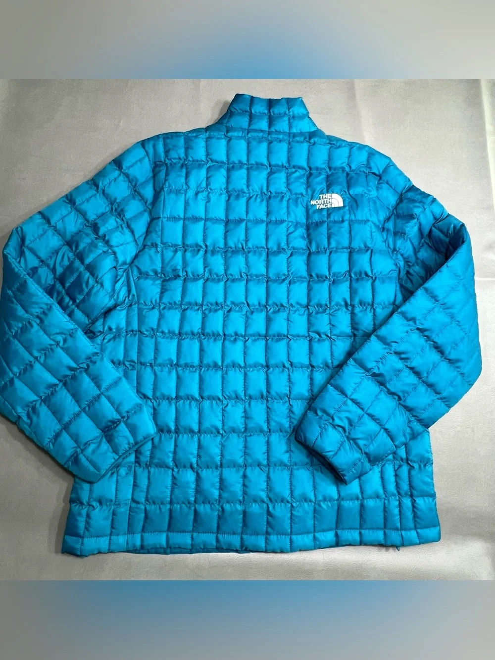 The North Face Men's Thermoball Insulated Jacket Size Medium NWT! Bluish Green